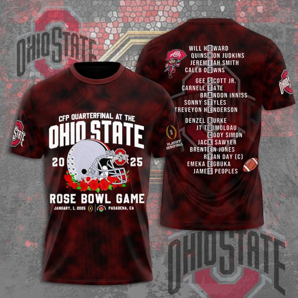 Ohio State Buckeyes Football 3D Apparel - MAITM 9360