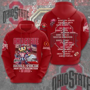 Ohio State Buckeyes Football 3D Apparel - MAITM 9361