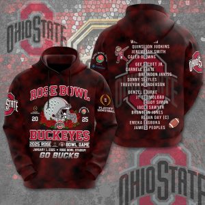 Ohio State Buckeyes Football 3D Apparel - MAITM 9366