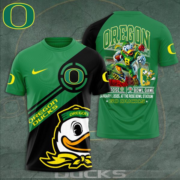 Oregon Ducks Football 3D Apparel - TANTN 10158