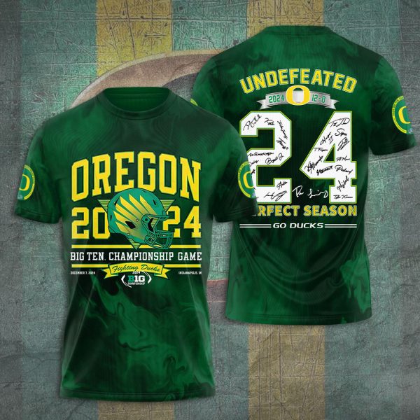 Oregon Ducks Football 3D Apparel - TANTN 9775