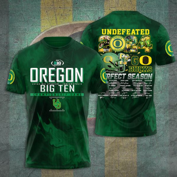 Oregon Ducks Football 3D Apparel - TANTN 9776