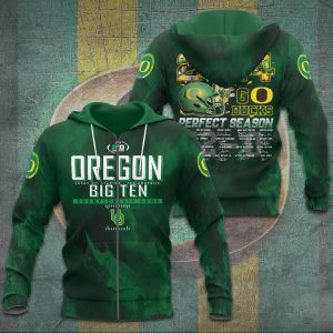 Oregon Ducks Football 3D Apparel - TANTN 9776