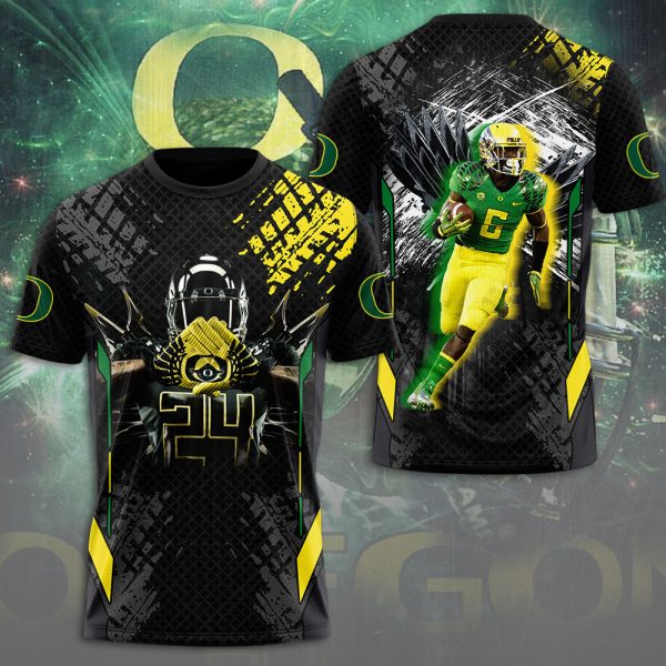 Oregon Ducks Football 3D Apparel - VANDH 4107