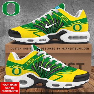 Personalized Oregon Ducks Football Air Max Shoes - TANTN 9803