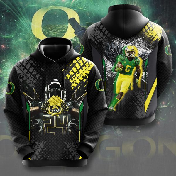 Oregon Ducks Football 3D Apparel - VANDH 4107