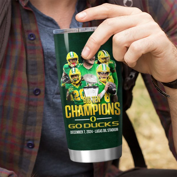 Oregon Ducks Football Tumbler Cup - HOATT 7715