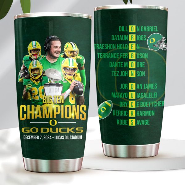 Oregon Ducks Football Tumbler Cup - HOATT 7715