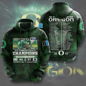 Oregon Ducks Football 3D Apparel - MAITM 9129