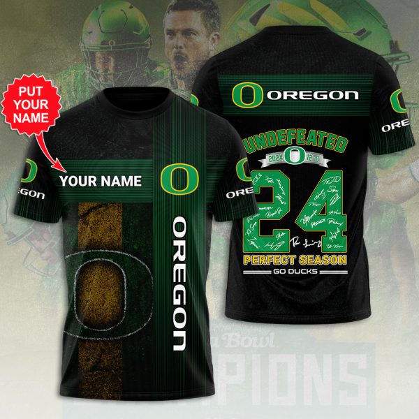 Personalized Oregon Ducks Football 3D Apparel - HOATT 7575