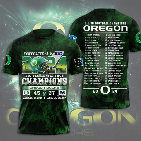 Oregon Ducks Football 3D Apparel - MAITM 9129