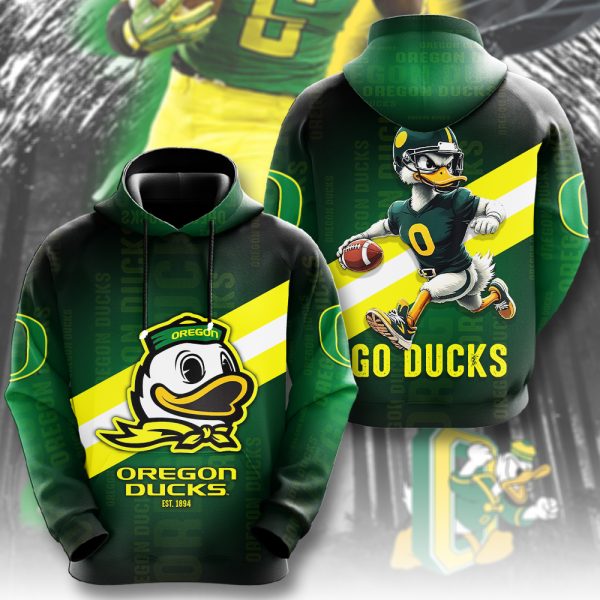 Oregon Ducks Football 3D Apparel - HOATT 7781