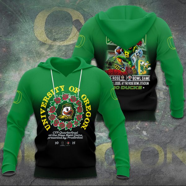 Oregon Ducks Football 3D Apparel - TANTN 10157