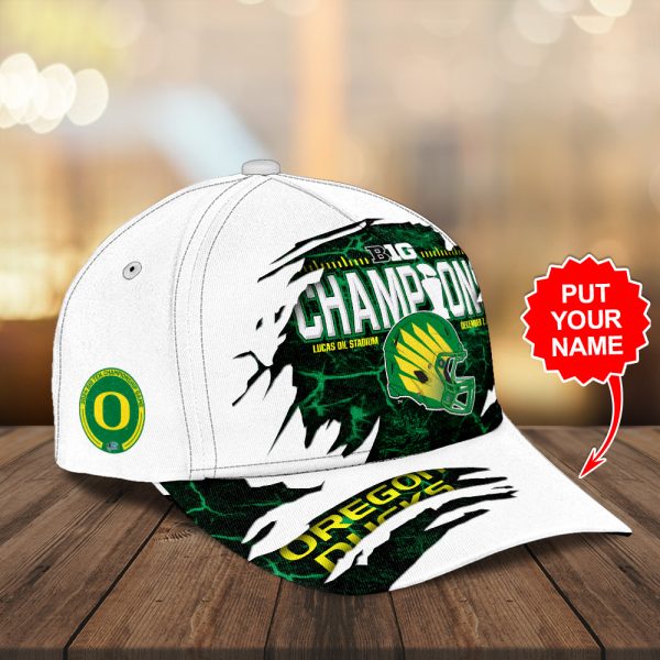 Personalized Oregon Ducks Football Classic Cap - TANTN 10192