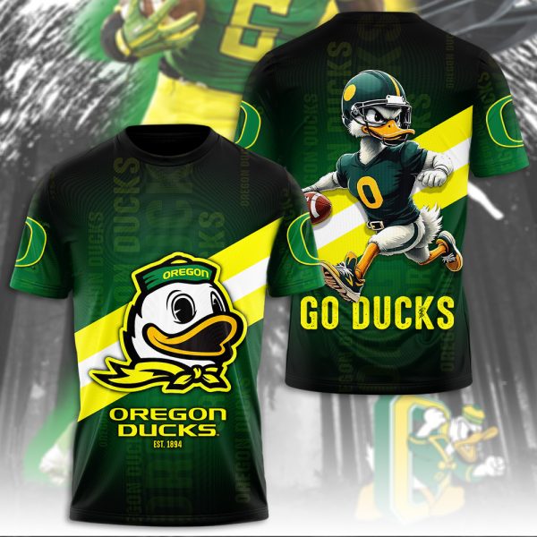 Oregon Ducks Football 3D Apparel - HOATT 7781