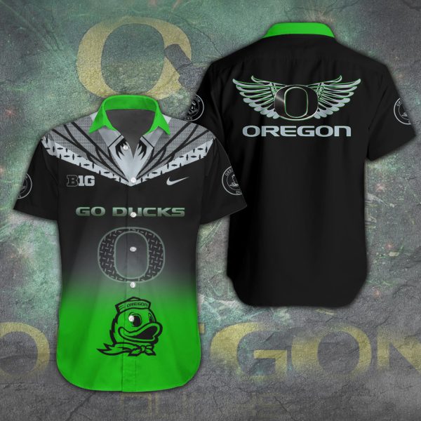 Oregon Ducks Football Short Sleeve Dress Shirt – TANTN 9801.1