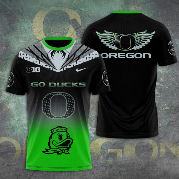 Oregon Ducks Football 3D Apparel - TANTN 9801