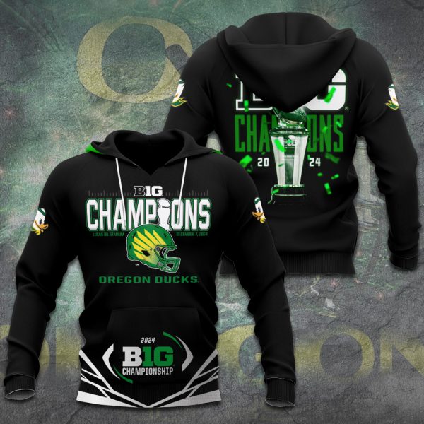 Oregon Ducks Football 3D Apparel - TANTN 9884