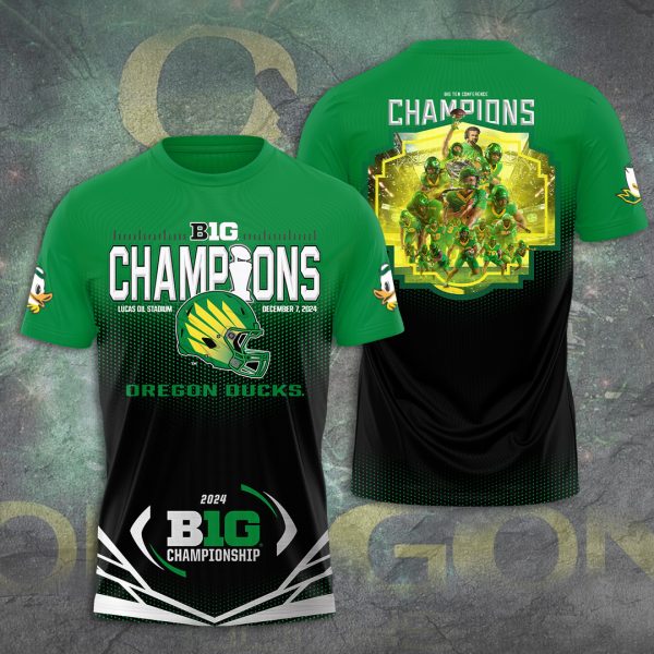 Oregon Ducks Football 3D Apparel - TANTN 9885