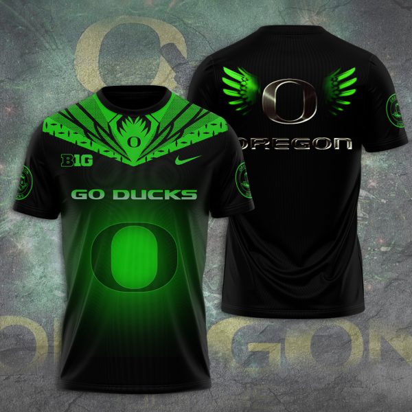 Oregon Ducks Football 3D Apparel - TANTN 9886