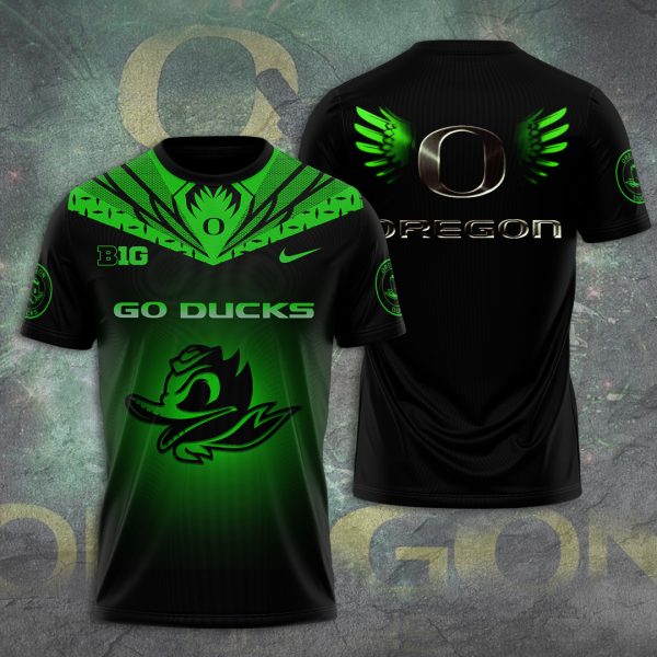 Oregon Ducks Football 3D Apparel - TANTN 9887