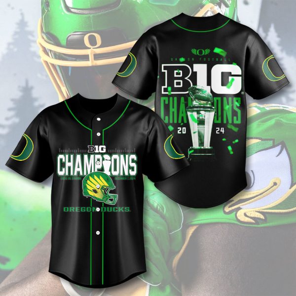 Oregon Ducks Football Baseball Jersey - HOATT 7516