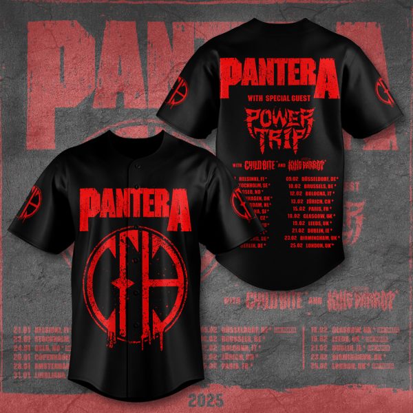 Pantera Baseball Jersey - TANTN 10004