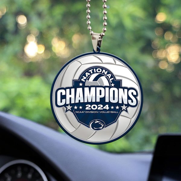 Penn State Nittany Lions Women's Volleyball Custom Shape 2-sided Acrylic Car Ornament - MAITM 9296