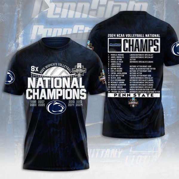 Penn State Nittany Lions Women's Volleyball 3D Apparel - MAITM 9303