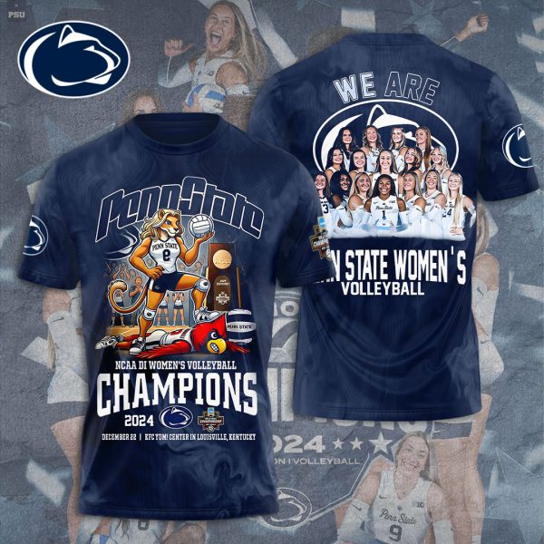 Penn State Nittany Lions Women's Volleyball 3D Apparel - TANTN 10078.1