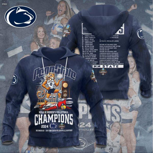 Penn State Nittany Lions Women's Volleyball 3D Apparel - TANTN 10101