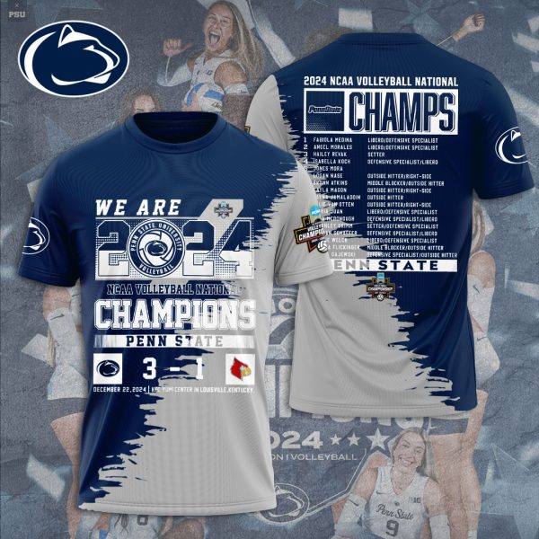 Penn State Nittany Lions Women's Volleyball 3D Apparel - TANTN 10103