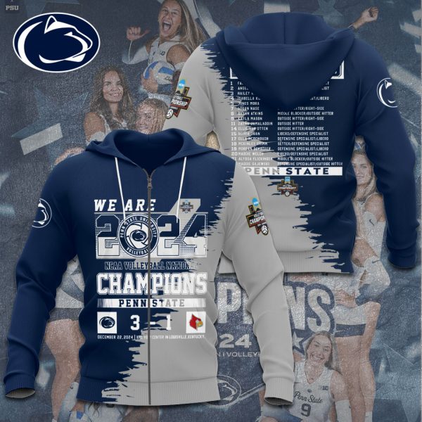 Penn State Nittany Lions Women's Volleyball 3D Apparel - TANTN 10103