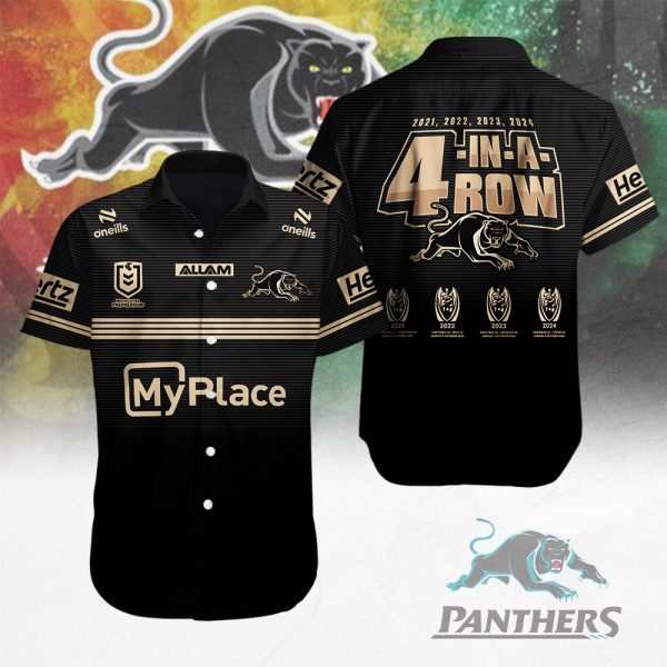 Penrith Panthers Short Sleeve Dress Shirt – MAITM 9268