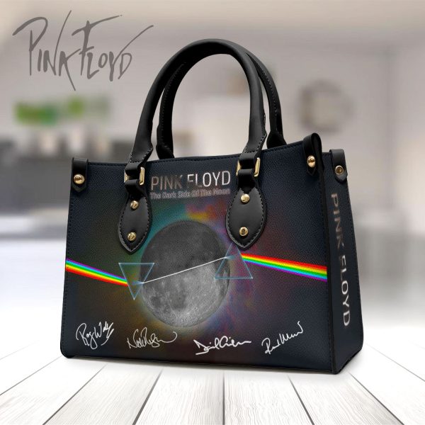 Pink Floyd Leather HandBag - HOATT 7356