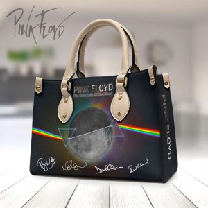 Pink Floyd Leather HandBag - HOATT 7356