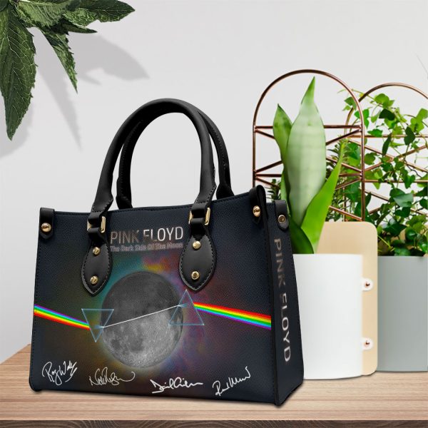 Pink Floyd Leather HandBag - HOATT 7356