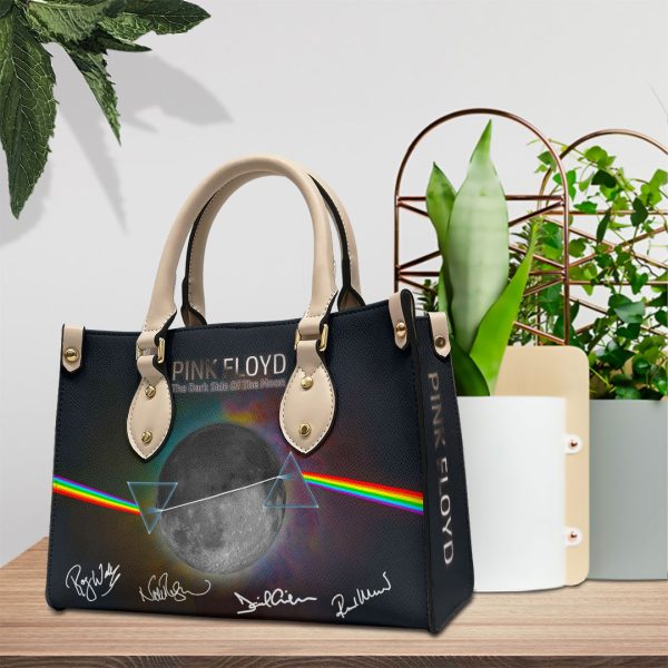 Pink Floyd Leather HandBag - HOATT 7356