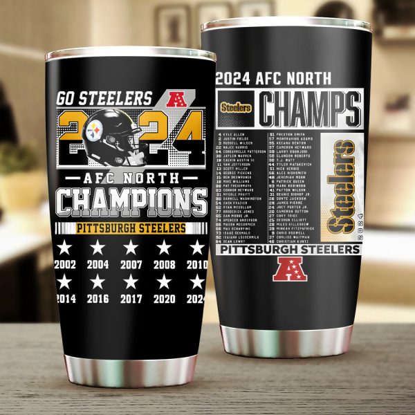 Pittsburgh Steelers Tumbler Cup - TANTN 10078