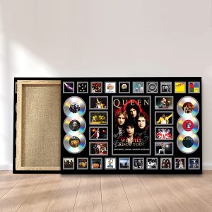 Queen Band Rectangle Canvas With Inner Frame - MAITM 9391