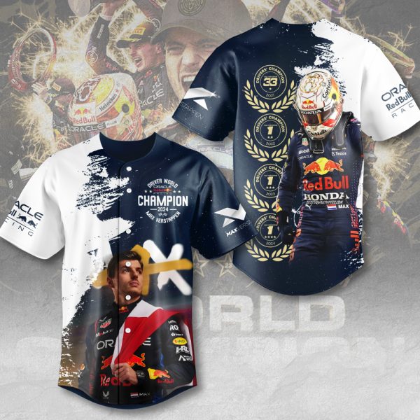 Red Bull Racing F1 x MV1 Baseball Jersey - MAITM 9312