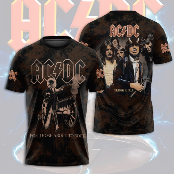 AC/DC 3D Apparel - GNE 2297