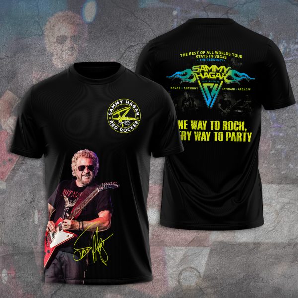 Sammy Hagar 3D Apparel - TANTN 10045