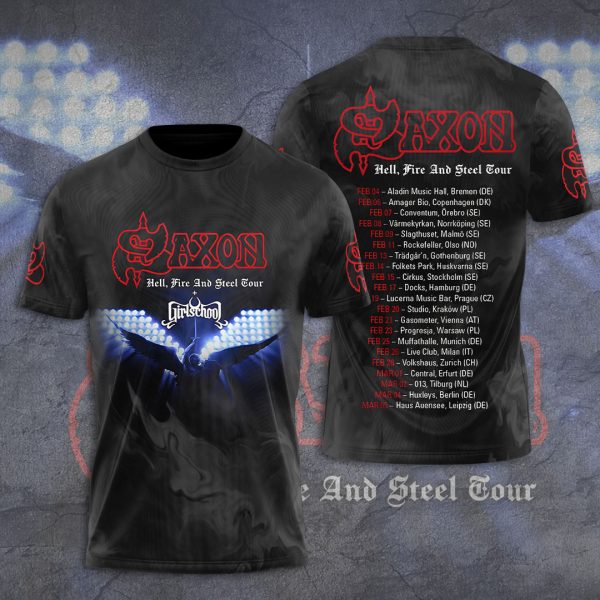 Saxon Band 3D Apparel - TANTN 9745