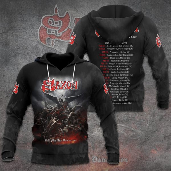 Saxon Band 3D Apparel - TANTN 9747