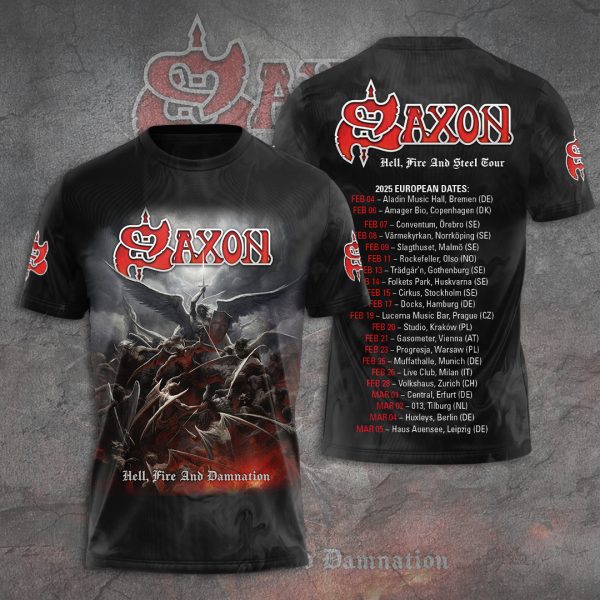 Saxon Band 3D Apparel - TANTN 9747