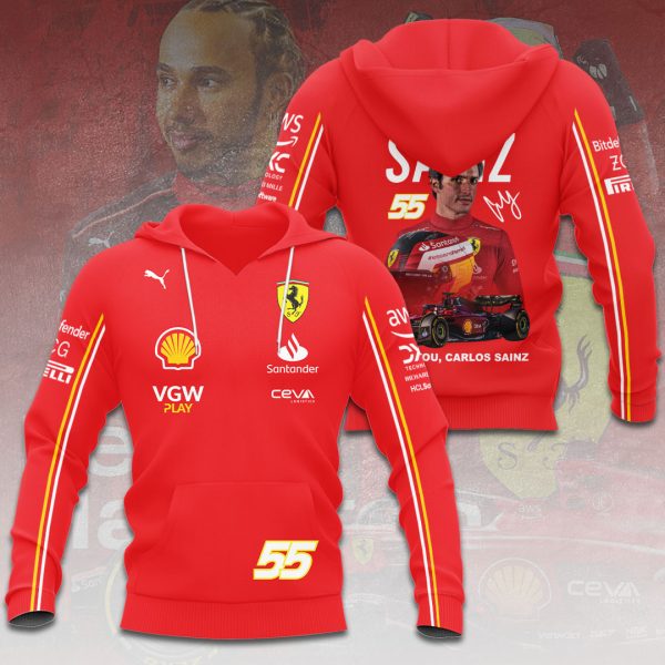 Scuderia Ferrari x Carlos Sainz 3D Apparel - HOATT 7676