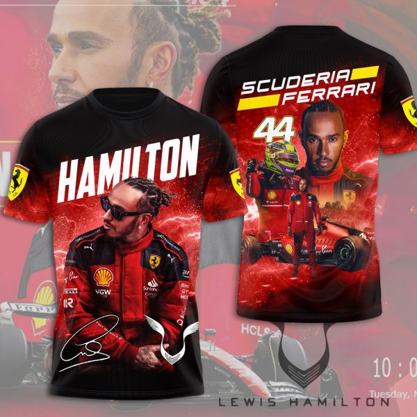 Scuderia Ferrari x Lewis Hamilton 3D Apparel - MAITM 9363