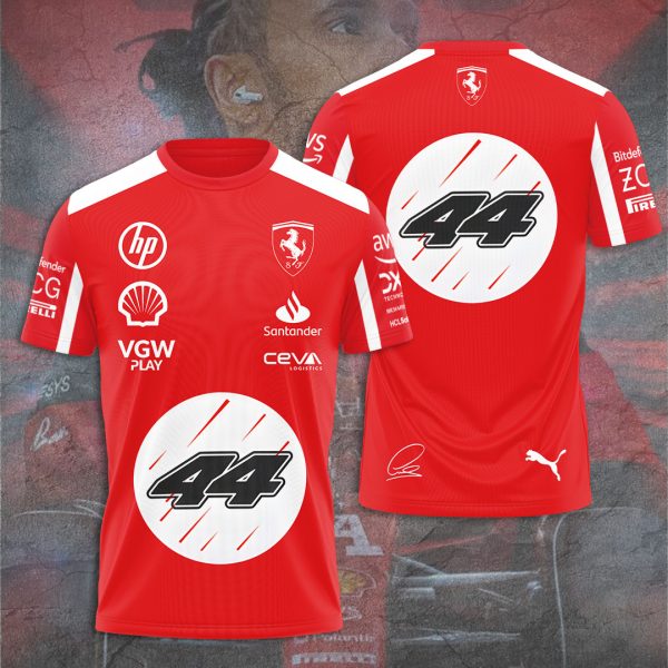 Scuderia Ferrari x Lewis Hamilton 3D Apparel - TANTN 9933