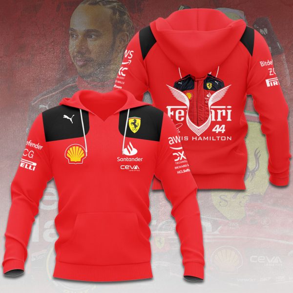 Scuderia Ferrari x Lewis Hamilton 3D Apparel - HOATT 7607